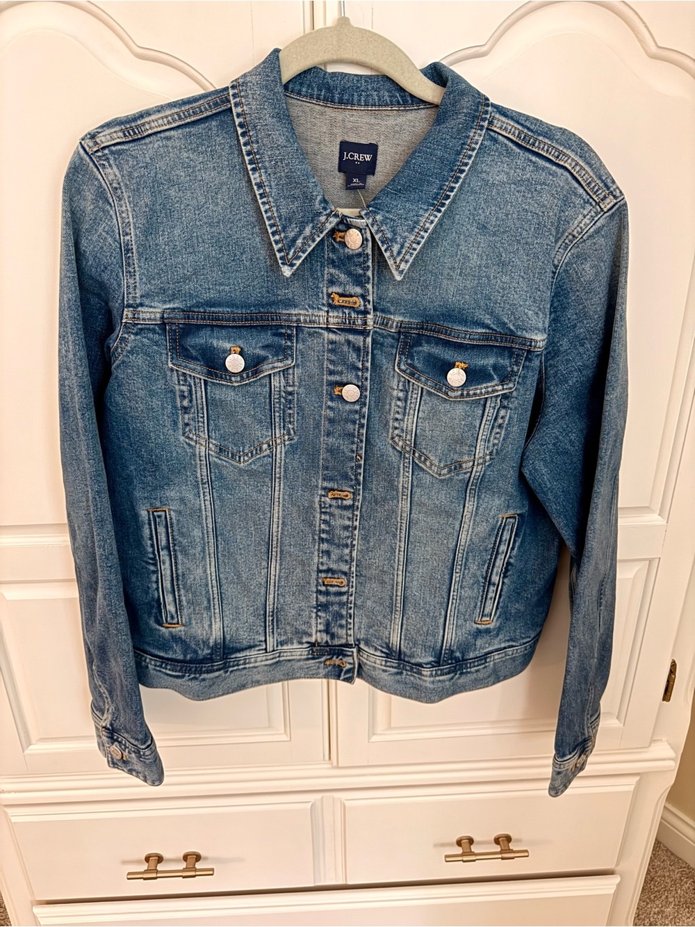 J. Crew Medium Wash Blue Denim Jacket ‘NEW’